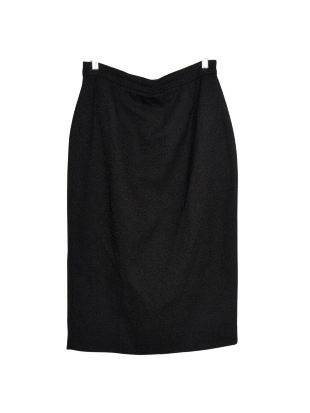 Lily & Taylor 100% Wool Midi Skirt Womens Size 14 Classic Elegant Straight Caree